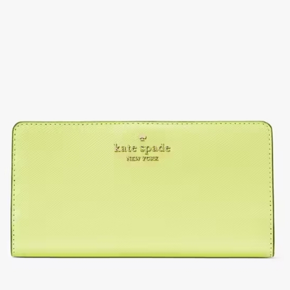 kate spade Handbags - Kate Spade, NWT, Women's, Bi-Fold Wallet, Snap Closure, Color Green